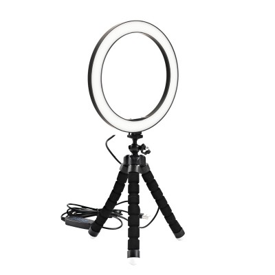 26cm/10inch LED Selfie Ring Light Dimmable LED Ring Lamp Photo Video Camera Phone Light ringlight For Live YouTube Fill Light