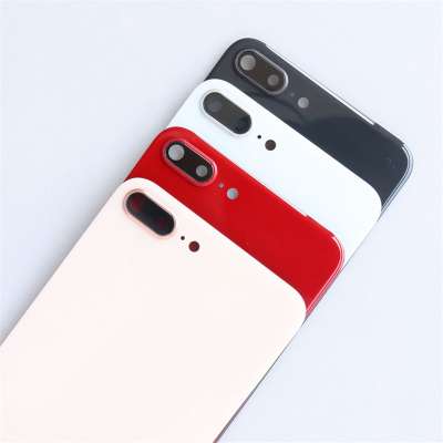 Replacement For iPhone 8 8P Battery Glass Back Cover with Camera Lens