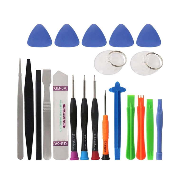 21 in 1 Mobile Phone Repair Tools Kit Spudger Pry Opening Tool Screwdriver Set for iPhone for Samsung Smartphone